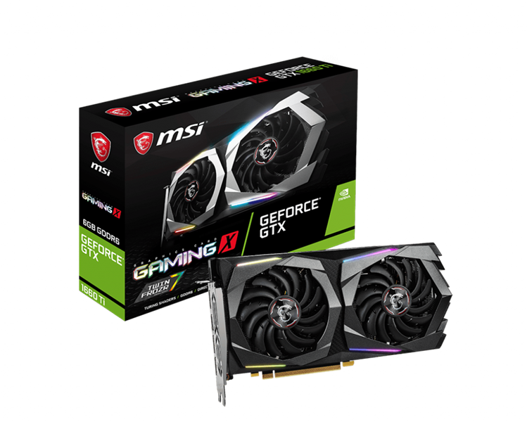 VGA MSI GTX 1660 Ti GAMING X 6G _919KT